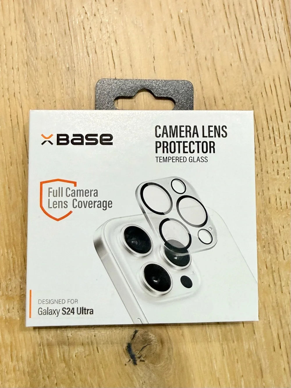 New sealed XBase Samsung Galaxy S24 Ultra Camera Lens Protector tempered glass